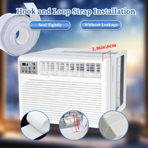 21''Wx 15''Hx 3.5'' Indoor Air Conditioner Cover for Inside Window, 3 Layers AC Cover for Inside, Indoor Window AC Unit Insulation Cover for Winter