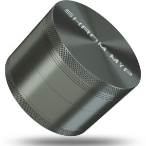 skrom myp spice grinder 3.0 inch aluminum grey