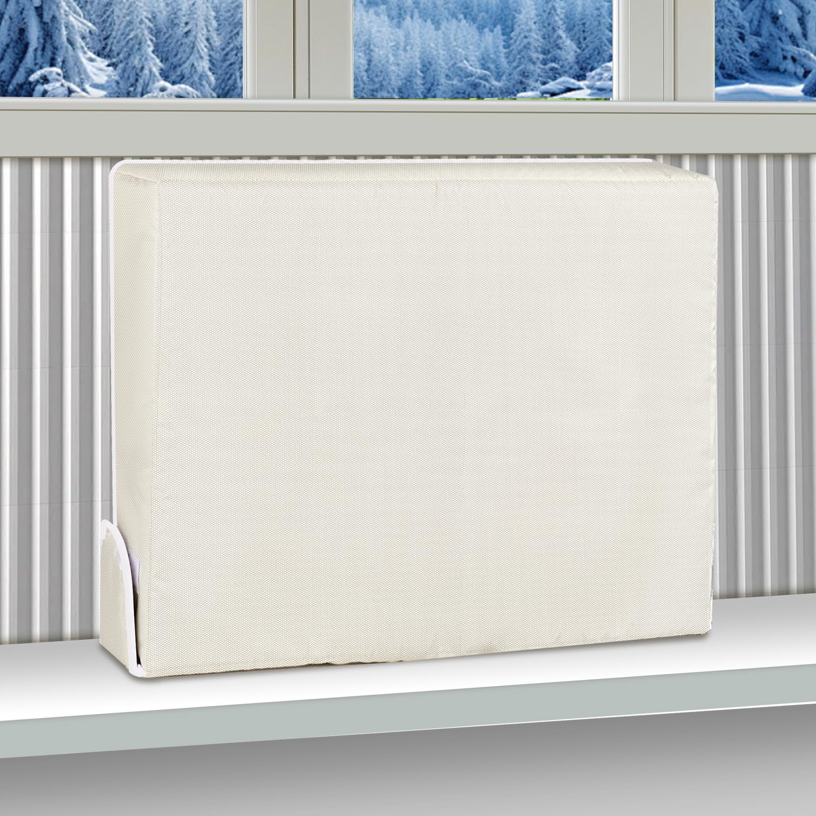 21''Wx 15''Hx 3.5'' Indoor Air Conditioner Cover for Inside Window, 3 Layers AC Cover for Inside, Indoor Window AC Unit Insulation Cover for Winter