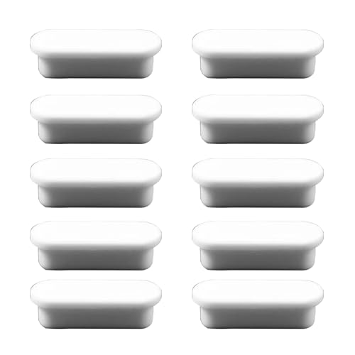 WBANGIAO 10Pcs Rubber Sink Overflows Rings Kitchen Sink Washbasin Drain Seal Stopper Bathtub Drain Caps Bathroom Accessories.Rectangle