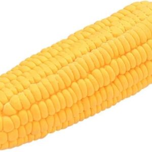 Zenarao Pet Dog Corn Shape Squeaky Bite-Resistant Interactive Play Chew Toy Pet Supplies Dog Toy Corn, Dog Toys Aggressive Chewers for Dog, Pet Supplies