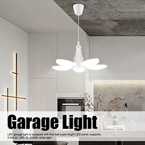 LED Garage Light Foldable Deformable High Brightness Energy Saving Lamp for Various Spaces Deformable Lamp,Garage Light