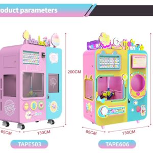 Cotton Candy Vending Machine Professional Manufacturer Small Business Low Cost Shopping Outdoor Work Using Vending Machines