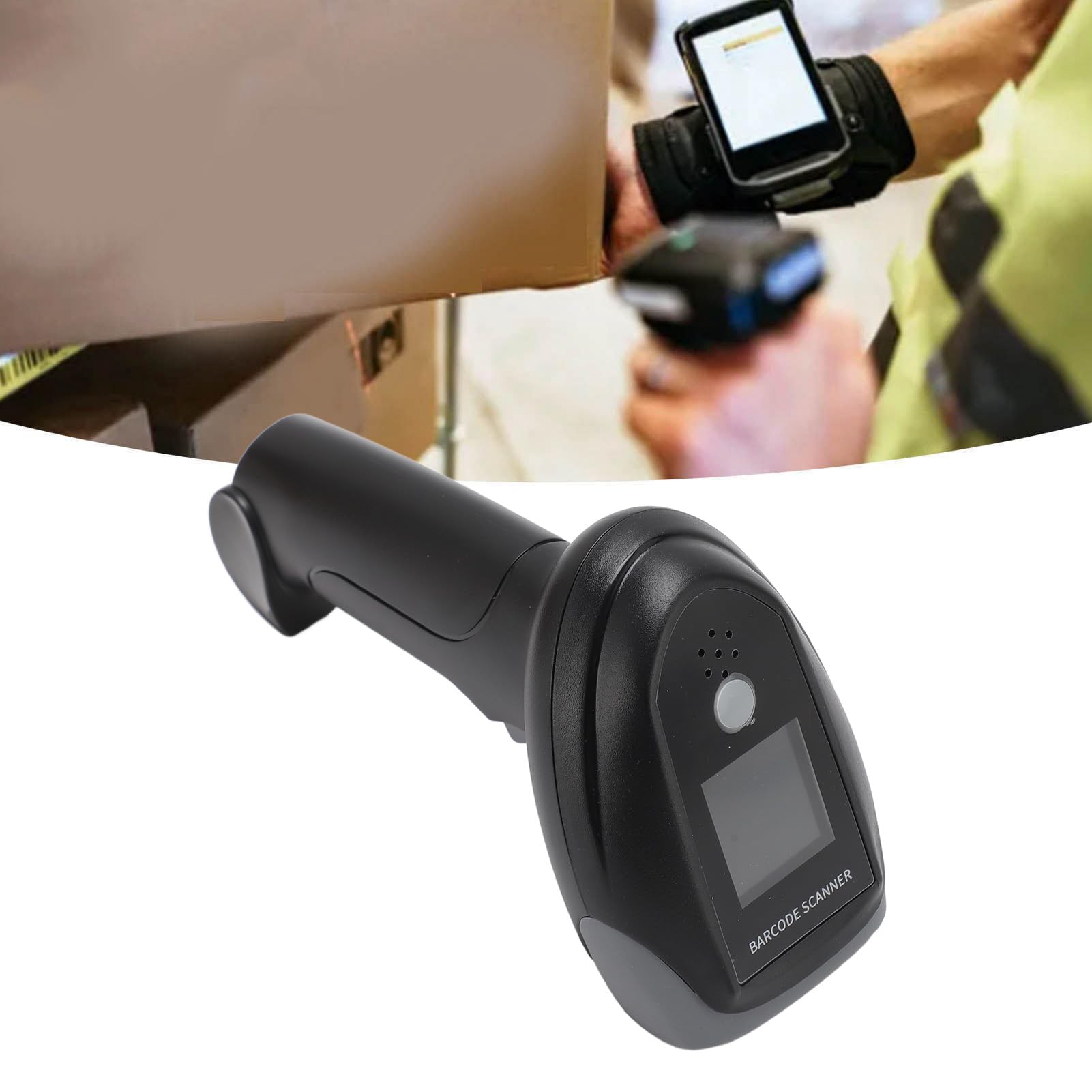 Bar Code Scanners, Barcode Scanner Wired Handheld Scanner Qr Code Scanner USB 2.4G Handheld 1D 2D QR Barcode Scanner for Store Supermarket Warehouse