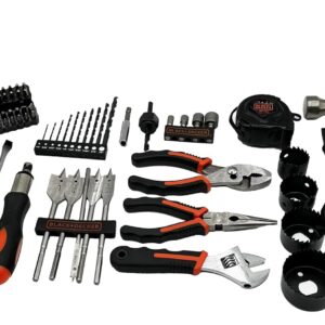 BLACK+DECKER 65 Piece Home Repair Tool Set with Tool Bag