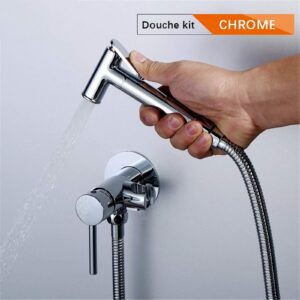 cloth diaper sprayer, toilet bidet sprayer, hot and cold mixer solid brass shower faucet, bathroom douche kit washer