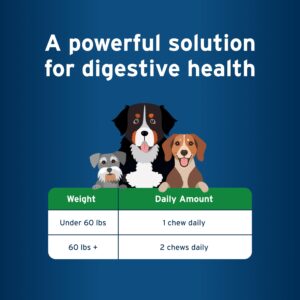 Bundle of K9 Advantix II XL Dog| Dogs Over 55 lbs. | 6-Mo Supply + Pet Protect Dog Digestive Health Supplement 60 Chews