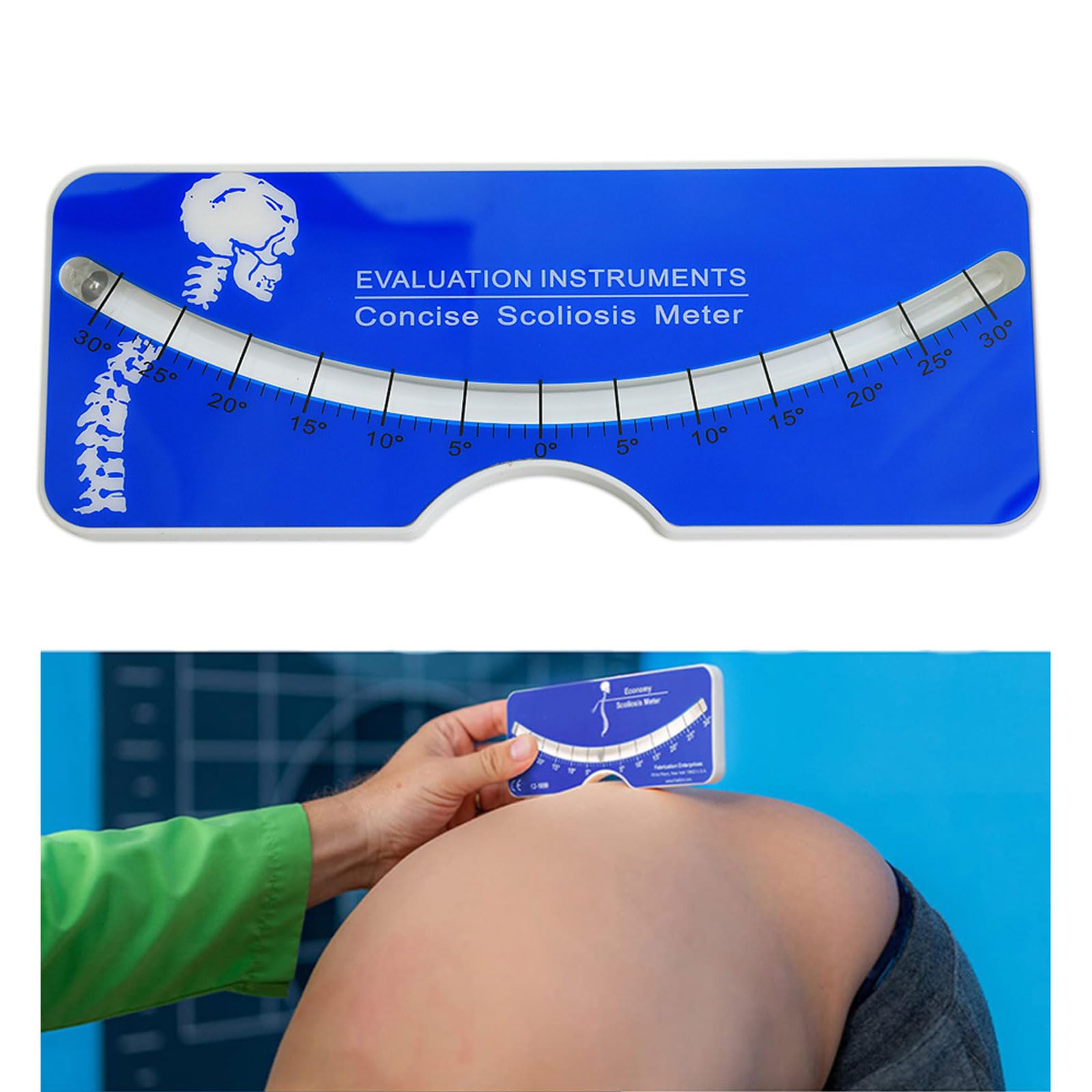 Back And Spine Scoliosis Diagnosis Tools 0-30° Scoliosis Test Meter Measurement Tools Scoliometer For Adults Children