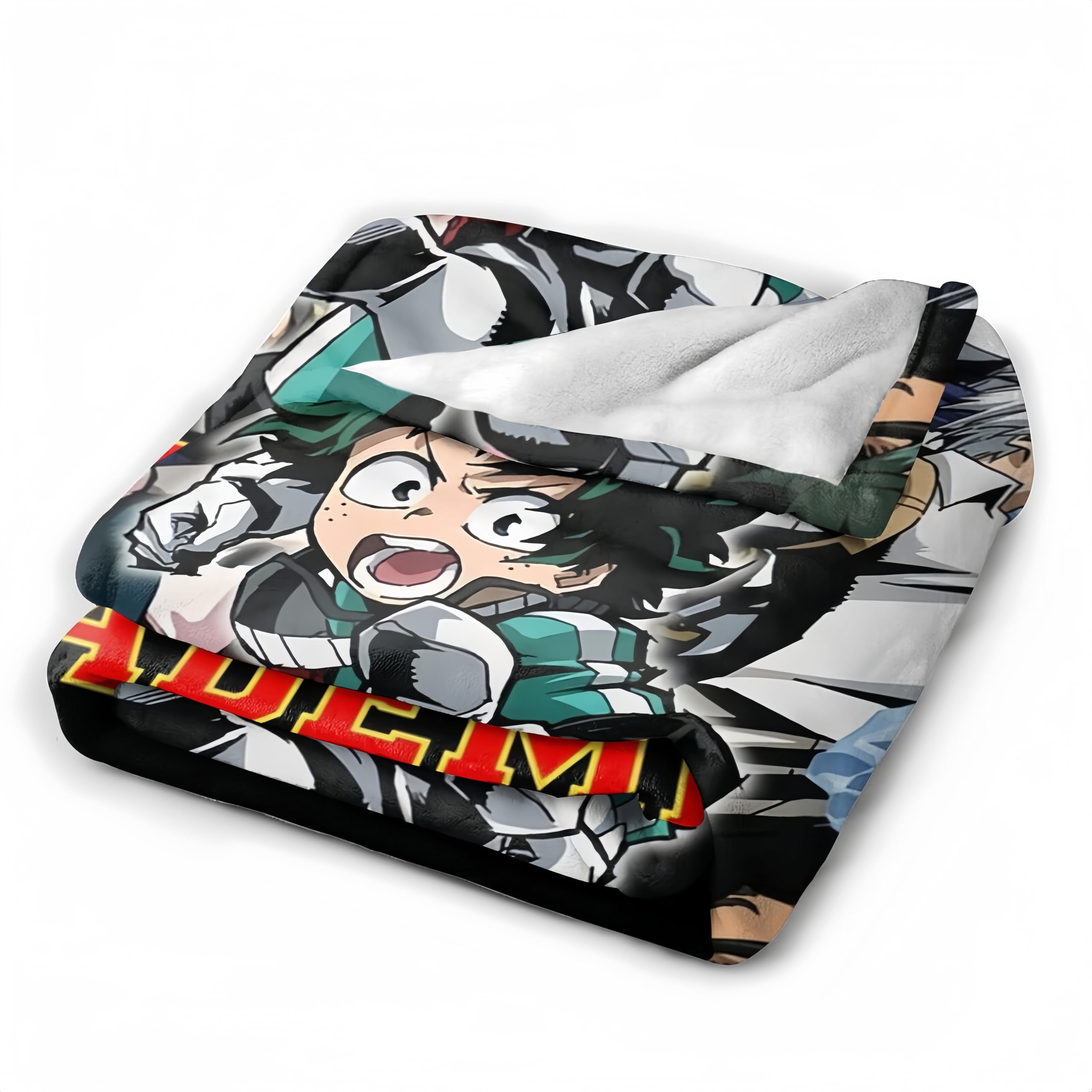 Anime Super Soft Cozy Blanket Warm Comfort Blanket Bed Cover for Teen Boys Sofa Dormitory 50x40 Inch