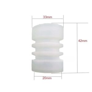 FPAIZTRJ 2Pcs Ice Cream Machine Accessories 32mm Outer Diameter Ice Cream Shaft Washer Corrugated Seal Sleeve