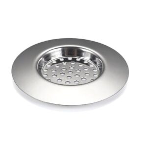 sink drain strainer, 3 inch diameter stainless steel clog prevention easy to clean bathroom sink stopper filter, multifunctional kitchen sink drain strainer for bathtub