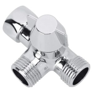 g1/2 shower three way tshaped a diverter connector toilet bidet separator faucet splitter for hroom use