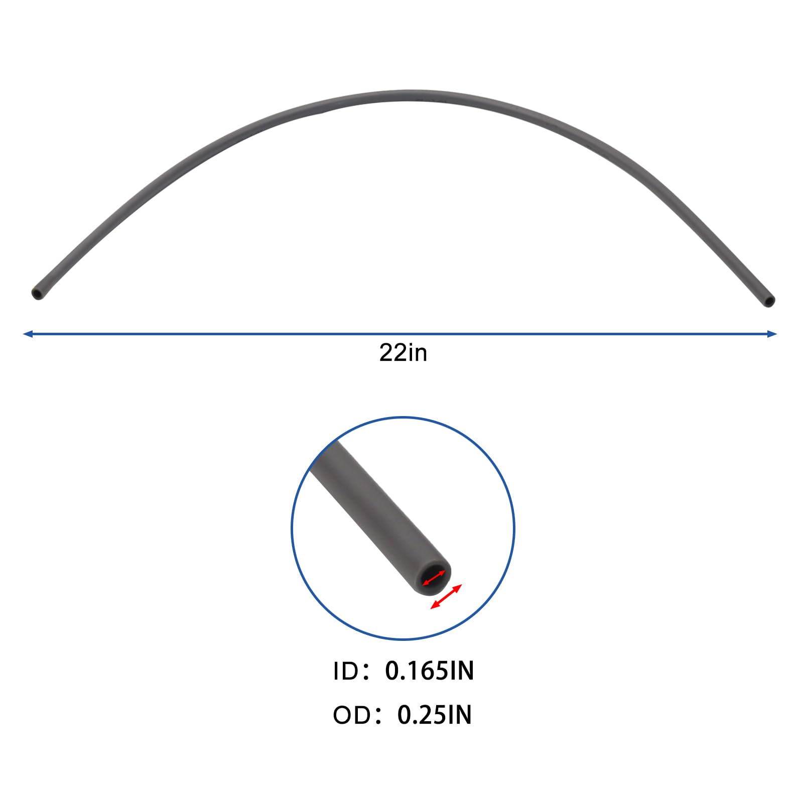 MIYOLO 4335 Feed Tube Assembly for Aprilaire Humidifier 600, 600A and 600M, 500, 500A, 500M, 400, 400A, 400M Compression Sleeve and Nut (4335), in-Line Strainer (4004), Yellow Orifice (4231)