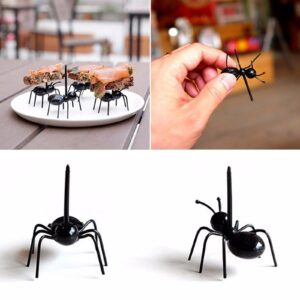 12 Pcs Ants Shape Food Picks Reusable Party Toothpicks Fruit Dessert Fork Animal Appetizer Forks Home Decor