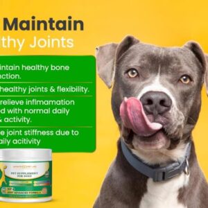 Advanced Hip and Joint Supplement for Dogs Large Breed - Glucosamine for Dogs Mobility & Pain Relief - Chondroitin, MSM & Turmeric | Bundle Pack(Chewable Tablets + Powder)