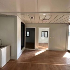 S.E.Q Double Story Fully Equipped prefab Expandable Container House 20ft, Luxury Home Stairs Included 4-6 Rooms 1 Kitchen,1 Bathroom Free Bed Set