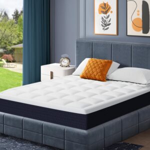 ldlon 8 inch twin size gel memory foam mattress for single bed, breathable pillowtop mattress in a box for pressure relief, certipur-us certified, fiberglass-free