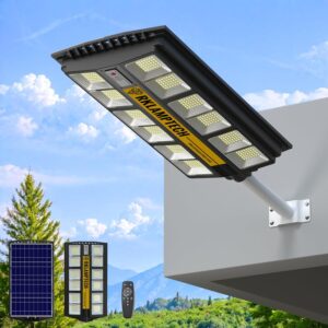 rklamptech 2600w solar street light + 150w solar street light