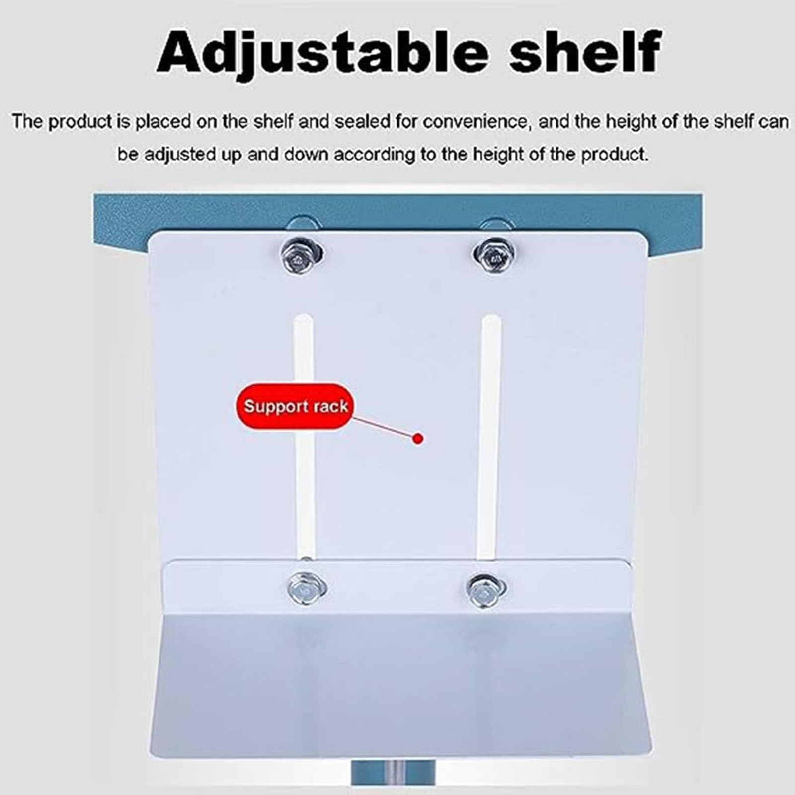 Pedal Heat Sealer,Pedal Impulse Sealer,Adjustable Height,350-800mm Seal Length,2-5mm Sealing Width,0.2-2s Sealing Time,for Sealing Food (Singleheating 650mm)