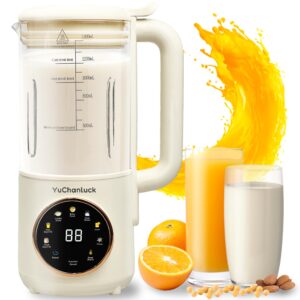 automatic nut milk maker, 47oz soy milk maker,almond milk maker,oat, coconut, soy, plant based milks,baby food,electric bean and nut milk machine with delay start/keep warm/self-cleaning/boil water