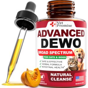 cats & dogs natural broad spectrum drops - liquid herbal medicine - helps remove toxins - supplement drops - all breeds and sizes - non-gmo - made in usa