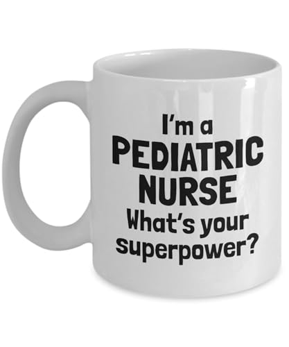 lalela Pediatric Nurse Gift Pediatrics Coffee Mug I'm A Pediatric Nurse What's Your