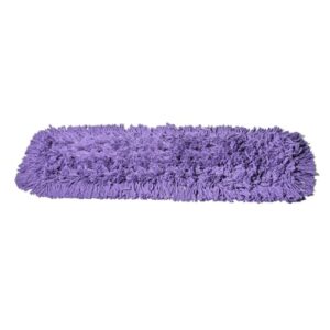 Tidy Tools 24 Inch Purple Dust Mop with Extendable Handle and 24 Inch Purple Dust Mop Refill Bundle - 6 Mop Sets and 6 Refills