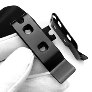 Psdndeww Stainless Steel Scabbard Back Clip Belt Sheath Carrying Waist Clips Clips Grip Hook