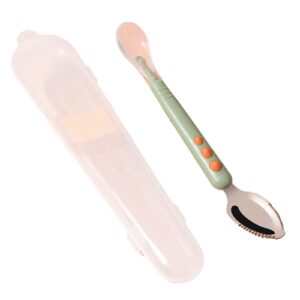 lightweight mud silicone puree scrapping spoons scraping practical fruit scraper food fruits 20.5cm/8-inch length