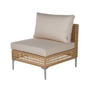 grand patio only 1 single armless sofa chair, boho outdoor conversation set sectional sofa