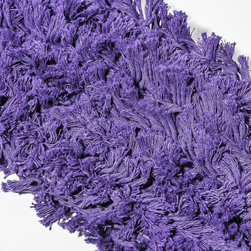 Tidy Tools 24 Inch Purple Dust Mop with Extendable Handle and 24 Inch Purple Dust Mop Refill Bundle - 6 Mop Sets and 6 Refills