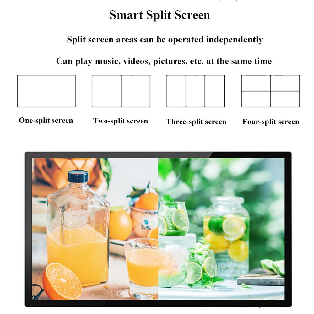 21.5 Inch Capacitive Touch Screen Advertising Display, Cloud Remote Publishing, 16:9 Led Display And 1920x1080p, Digital Signage Display Player For Advertising,32inches