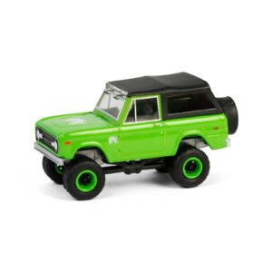 Greenlight 51617 Garbage Pail Kids 2024 San Diego Comic Con Exclusive 1969 Bronco - GPK 1:64 Scale Diecast with Collector Sticker Card