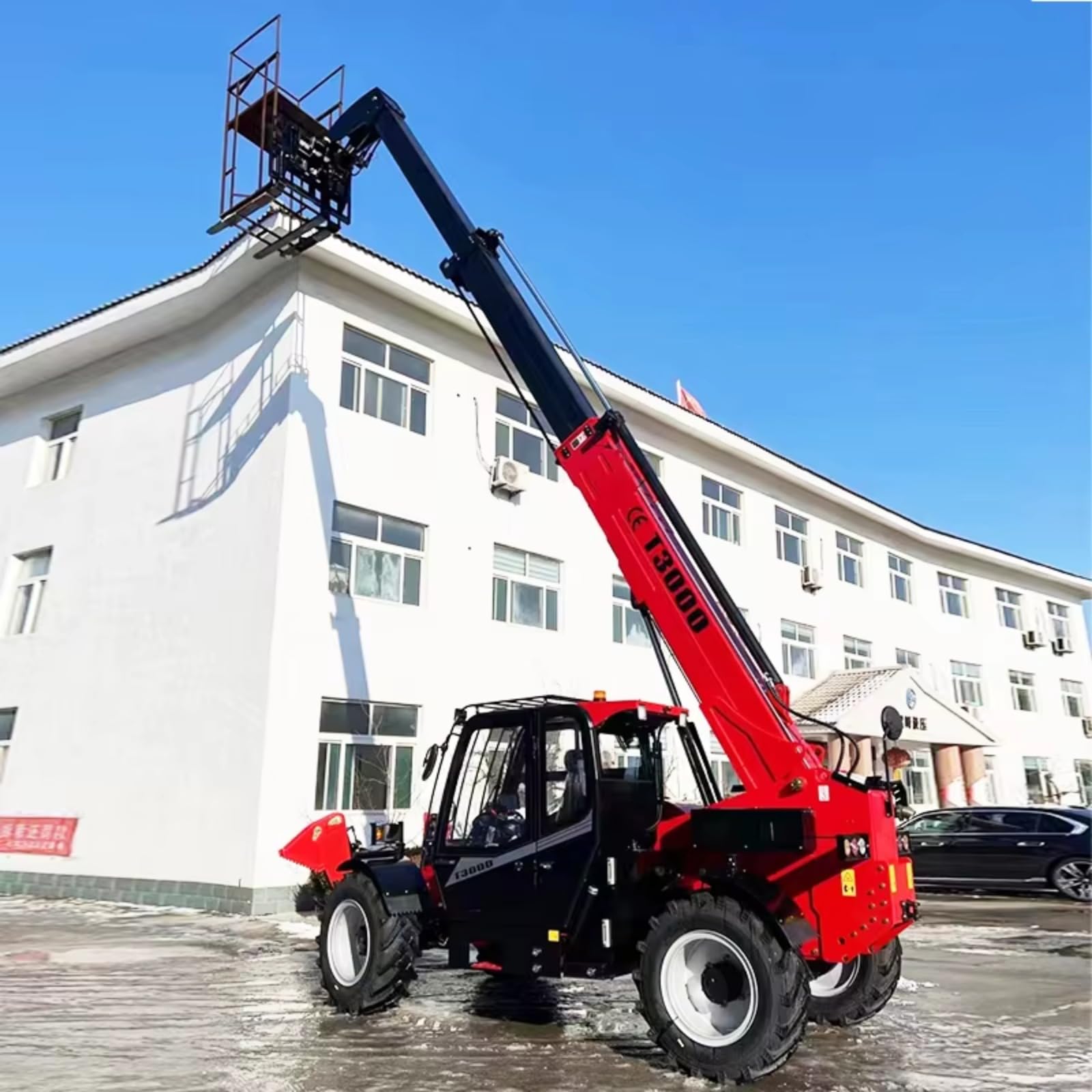 17M Telescopic Forklift Telescoping Forklift Boom Attachment Telescopic Arm Forklift