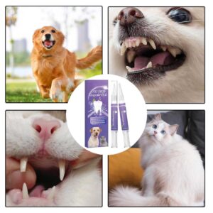 Pet Oral Repair Gel,Pet Oral Restoration Whitening Gel,Pet Teeth Whitening, Pet Breath Freshener Gel Car Cleaner,Eliminate Breath Without Brushing (2Pc)