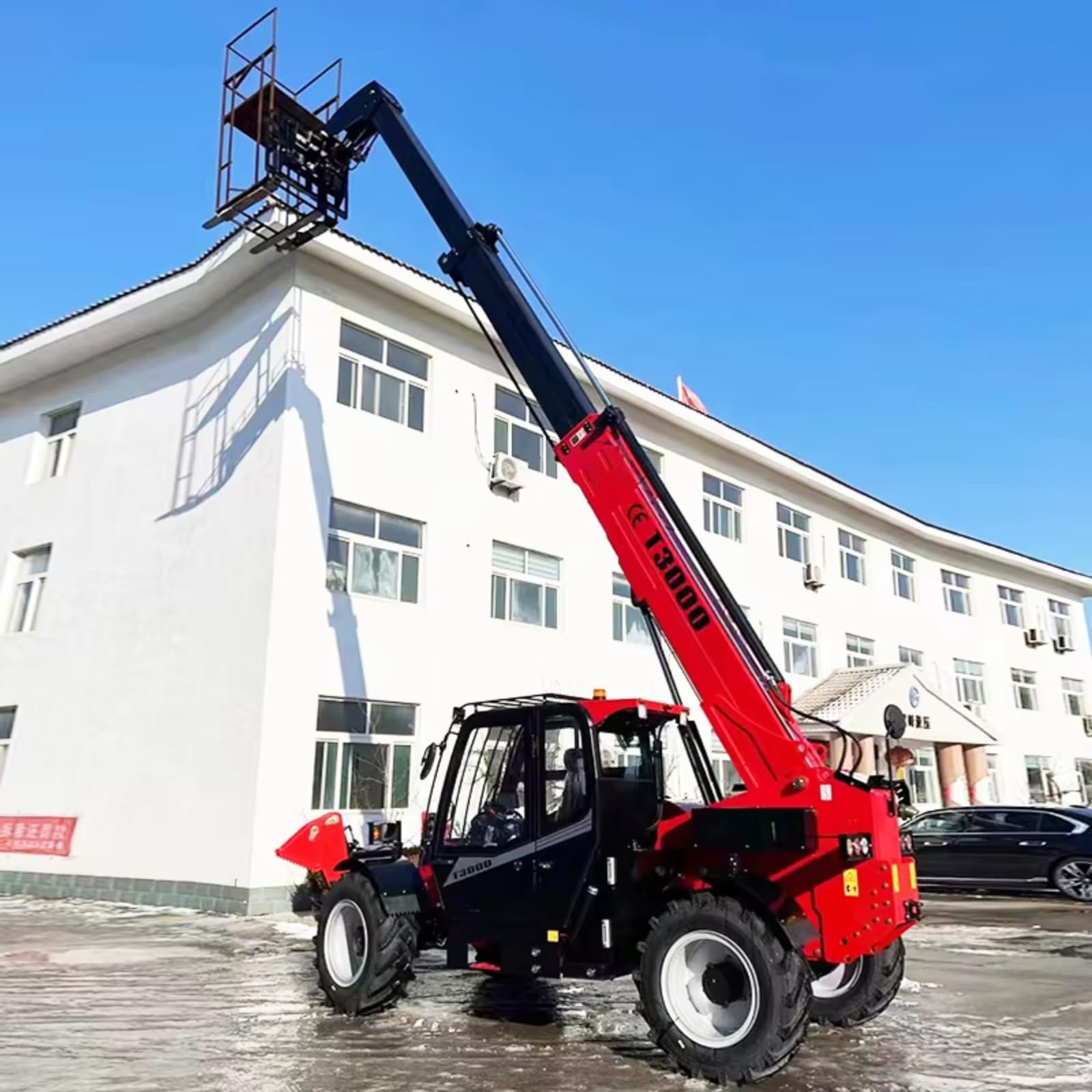 17M Telescopic Forklift Telescoping Forklift Boom Attachment Telescopic Arm Forklift