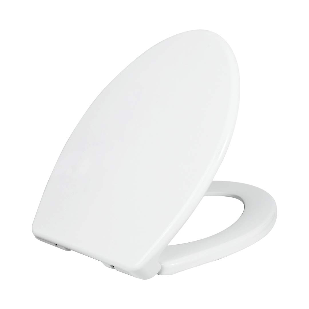 LUXE Bidet NEO 110 White and Elongated Toilet Seat Bundle