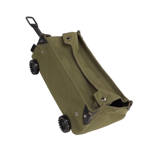 Outdoor Camping Storage Box Wear Resistant Waterproof Large Capacity Cart Storage Box Home Cars (OD Green)