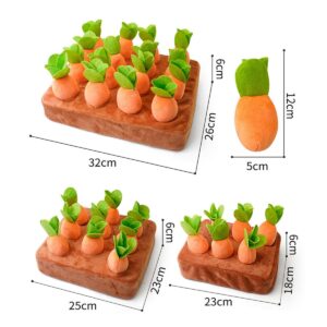 Carrot Patch Cat Toy,Interactive Cat Toy Carrot Patch,Cat Carrot Patch Catnip,Carrot Catnip Puzzle,Cat Carrot Patch Toy,Carrot Patch Cat Treats,Carrot Cat Toy (12 Carrot)