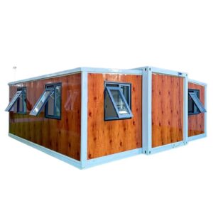 and Good Price Prefabricated Luxury 20Ft 40Ft Z Shaped Philippines Folding Container House with Toilet