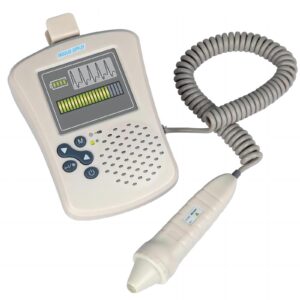 handheld blood flow rate detector, doppler 8mhz probe detector, detect blood flow velocity waveform, lcd display blood flow strength