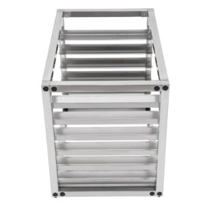 YUMIONB Baking Tray Rack, 6-Tiers Stainless Steel Bakery Rack Commerical Cookie Racks Food Trays Sheet Pan Rack Home Kitchen Bakery Cooling Rack with Allen Key for Bakeries, Kitchens, Restaurants