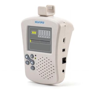 8Mhz Probe Blood Flow Rate Speed Detector, Doppler Vascular LCD Display, Handheld Blood Flow Strength Detector