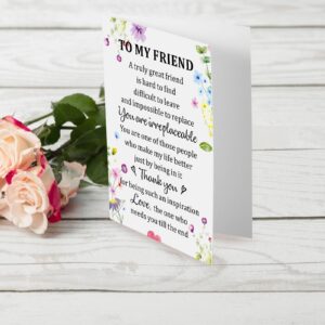 Best Friend Card Gifts for Women Best Friend Birthday Gifts Friendship Gifts for Women Bestie Gifts for Best Friend Birthday Card Long Distance Female Bff Soul Sister Christmas Valentines Graduation