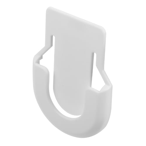 FELTECHELECTR Stethoscope Hanging Buckle Stethoscope Hook Buckle Stethoscope Holder for Doctor Stethoscope Buckle Stethoscope Holders Stethoscope Parts Reusable Stethoscope Holder White