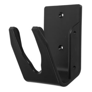 sewacc 1 set scanner bracket barcode scanner barcode reader rack bracket for ring scanners stand holder scan holder handheld scanner holder wall mount scanner accessories black plastic