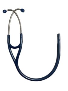 lane replacement tubing for cardiology stethoscopes, multiple colors available (navy blue)