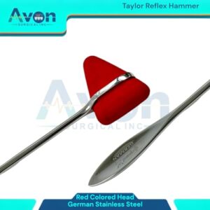 Set of 2 Neuro Percussion Hammer Taylor Reflex Hammer - Stainless Steeel Handle - Reflex Testing Instrument