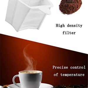 GRCQLWT Coffee Machine Espresso Coffee, Household Drip Automatic Tea Machine Small Mini Double Cup American Coffee Machine