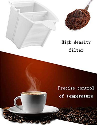 GRCQLWT Coffee Machine Espresso Coffee, Household Drip Automatic Tea Machine Small Mini Double Cup American Coffee Machine